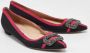 Manolo Blahnik Pre-owned Satin flats Black Dames - Thumbnail 3