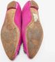 Manolo Blahnik Pre-owned Satin flats Purple Dames - Thumbnail 4