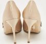 Manolo Blahnik Pre-owned Satin heels Beige Dames - Thumbnail 5