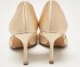 Manolo Blahnik Pre-owned Satin heels Beige Dames - Thumbnail 5