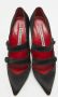 Manolo Blahnik Pre-owned Satin heels Black Dames - Thumbnail 2