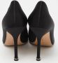 Manolo Blahnik Pre-owned Satin heels Black Dames - Thumbnail 5