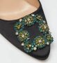 Manolo Blahnik Pre-owned Satin heels Black Dames - Thumbnail 8