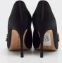 Manolo Blahnik Pre-owned Satin heels Black Dames - Thumbnail 5