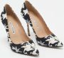 Manolo Blahnik Pre-owned Satin heels Black Dames - Thumbnail 4