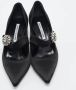 Manolo Blahnik Pre-owned Satin heels Black Dames - Thumbnail 3