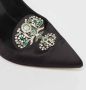 Manolo Blahnik Pre-owned Satin heels Black Dames - Thumbnail 6