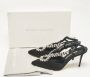 Manolo Blahnik Pre-owned Satin heels Black Dames - Thumbnail 9