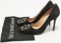 Manolo Blahnik Pre-owned Satin heels Black Dames - Thumbnail 8