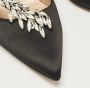 Manolo Blahnik Pre-owned Satin heels Black Dames - Thumbnail 6