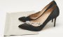 Manolo Blahnik Pre-owned Satin heels Black Dames - Thumbnail 8