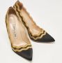 Manolo Blahnik Pre-owned Satin heels Black Dames - Thumbnail 2