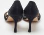 Manolo Blahnik Pre-owned Satin heels Black Dames - Thumbnail 3