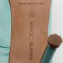 Manolo Blahnik Pre-owned Satin heels Blue Dames - Thumbnail 7