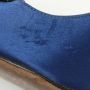 Manolo Blahnik Pre-owned Satin heels Blue Dames - Thumbnail 8