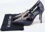 Manolo Blahnik Pre-owned Satin heels Gray Dames - Thumbnail 9