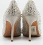 Manolo Blahnik Pre-owned Satin heels Gray Dames - Thumbnail 5