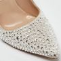 Manolo Blahnik Pre-owned Satin heels Gray Dames - Thumbnail 7