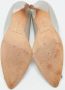 Manolo Blahnik Pre-owned Satin heels Gray Dames - Thumbnail 6