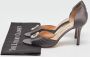 Manolo Blahnik Pre-owned Satin heels Gray Dames - Thumbnail 3