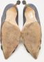 Manolo Blahnik Pre-owned Satin heels Gray Dames - Thumbnail 5