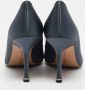 Manolo Blahnik Pre-owned Satin heels Gray Dames - Thumbnail 4