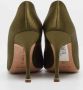 Manolo Blahnik Pre-owned Satin heels Green Dames - Thumbnail 5