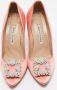 Manolo Blahnik Pre-owned Satin heels Pink Dames - Thumbnail 3