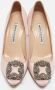 Manolo Blahnik Pre-owned Satin heels Pink Dames - Thumbnail 3