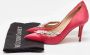 Manolo Blahnik Pre-owned Satin heels Pink Dames - Thumbnail 8