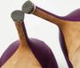 Manolo Blahnik Pre-owned Satin heels Purple Dames - Thumbnail 8