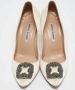 Manolo Blahnik Pre-owned Satin heels White Dames - Thumbnail 3