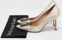 Manolo Blahnik Pre-owned Satin heels White Dames - Thumbnail 9