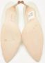 Manolo Blahnik Pre-owned Satin heels White Dames - Thumbnail 4