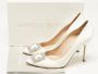 Manolo Blahnik Pre-owned Satin heels White Dames - Thumbnail 7