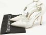 Manolo Blahnik Pre-owned Satin heels White Dames - Thumbnail 7