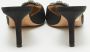 Manolo Blahnik Pre-owned Satin sandals Black Dames - Thumbnail 3