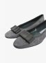 Manolo Blahnik Pre-owned Suede flats Gray Dames - Thumbnail 4