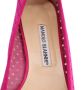 Manolo Blahnik Pre-owned Suede flats Pink Dames - Thumbnail 6