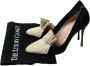 Manolo Blahnik Pre-owned Suede heels Black Dames - Thumbnail 7