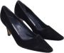 Manolo Blahnik Pre-owned Suede heels Black Dames - Thumbnail 4