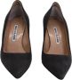 Manolo Blahnik Pre-owned Suede heels Black Dames - Thumbnail 2