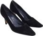 Manolo Blahnik Pre-owned Suede heels Black Dames - Thumbnail 4