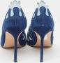 Manolo Blahnik Pre-owned Suede heels Blue Dames - Thumbnail 5