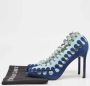 Manolo Blahnik Pre-owned Suede heels Blue Dames - Thumbnail 9