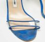 Manolo Blahnik Pre-owned Suede heels Blue Dames - Thumbnail 7