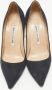 Manolo Blahnik Pre-owned Suede heels Blue Dames - Thumbnail 3