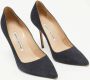 Manolo Blahnik Pre-owned Suede heels Blue Dames - Thumbnail 4