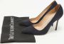 Manolo Blahnik Pre-owned Suede heels Blue Dames - Thumbnail 9