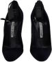 Manolo Blahnik Pre-owned Suede heels Blue Dames - Thumbnail 3